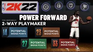 2 WAY PLAYMAKER PF LOCKDOWN! NBA 2K22 NEXT GEN!- RARE BEST BIG MAN BUILD!