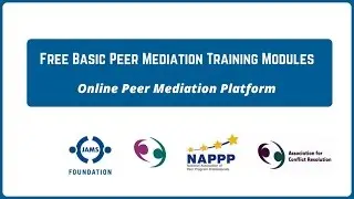 Free Basic Peer Mediation Training Modules - Online Peer Mediation Project