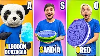 EL ÚLTIMO en DEJAR de COMER AZUL en ORDEN ALFABÉTICO GANA !!