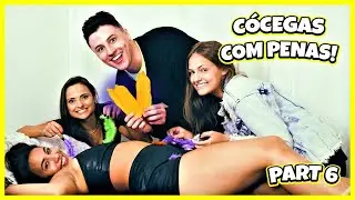 TICKLE with FEATHERS!! TIED!! / CÓCEGAS com PENAS!! AMARRADA!! | 🔥Karolayne🔥