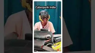 Cyberpunk India #technology #shortsviral #shortsreel #newreel #robot