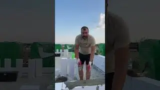 Строим дом своими руками | Стены из газобетонных блоков #домсвоимируками #какпостроитьдом #ремонт