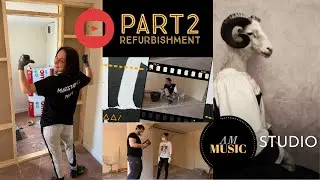 PART2 - Refurbishment - Building Music Studio DIY -