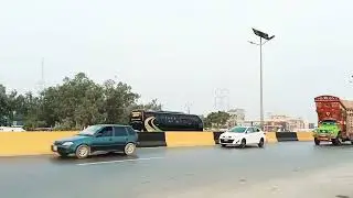 Karachi to bakkhar stop 🛑. passed through the DG Khan road 🛣️.