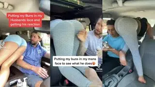 Putting My Butt In My Bf/Husband's Face And See His Reaction Tiktok Compilation