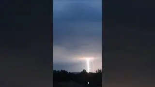 Thunderstorm Scary Lighting #nature #scary #rain #naturesounds #relaxingsounds