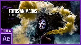 Crea  FOTOS con MOVIMIENTO en After Effects || Tutorial