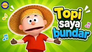 Topi Saya Bundar - Lagu Anak Indonesia Populer @Creatifun