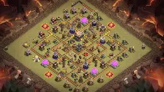 Th10 war base without inferno tower anti 3 star