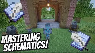 How to Use Schematics | Minecraft Create Mod Step-by-Step Guide