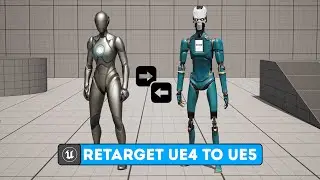 КАК ЗАМЕНИТЬ ПЕРСОНАЖА В UNREAL ENGINE 5