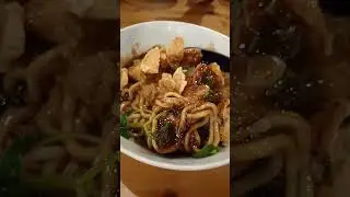 Street Food Delicious Dark Noodles #subscribe #streetfood #best #food