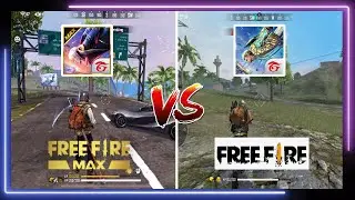 Free Fire Max VS Free Fire | Comparison of Details & Physics & Graphics 🔥🔥