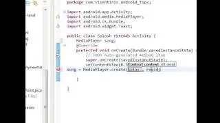 Android Tips 15 MediaPlayer Android Application