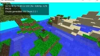 Minecraft clone made in JavaFX from scratch
