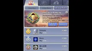 Top War: Battle Game: SVS 1305 vs 1428 - VIP9 LC Rank 1 POV 
