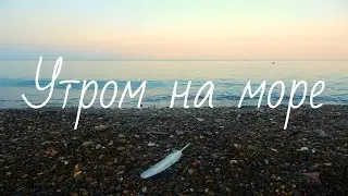 Утром на море. Сочи, август 2016