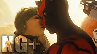 Cal Darth Maul (08) Star Wars Jedi Survivor NG+ Cal and Merrin kiss - reach Sanctuary meet Armias