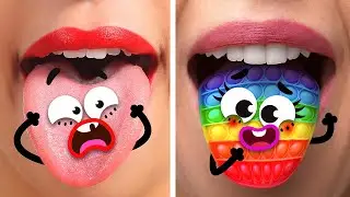 Pop It Doodles VS Ordinary Doodles! Everything Around Us Is Alive! - 