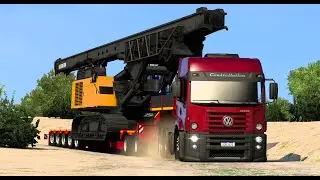 CONSTELLATION 680 CV (GUINDASTE LIEBHERR LB28) 68 Toneladas Ets2 V1.48 4K