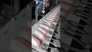 Ice Cream Making process.