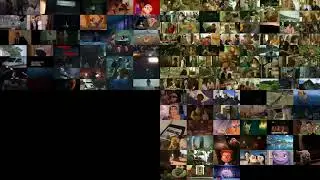 4 created AAO videos playing at once. #50 | 4 созданных видео ВС сразу. №50