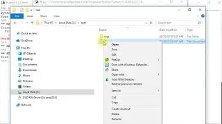 Python program to check whether a file exists