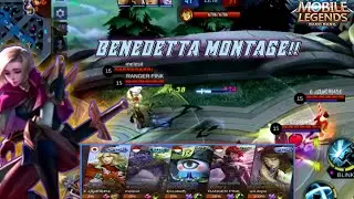 BENEDETTA MONTAGE!! Offliner Gameplay!! -mobile legends