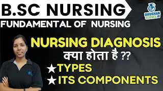 Nursing diagnosis | fundamental of nursing | bsc nursing 2nd semester | B. Sc NURSING 2024 | TYPES