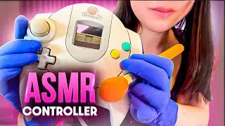 Dreamcast Controller Cleaning 🎮✨ ASMR Controller Sounds For Sleep, Relaxation (Whispering)