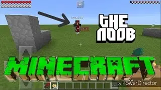 playing with a noob guy (first pvp video)MCPE