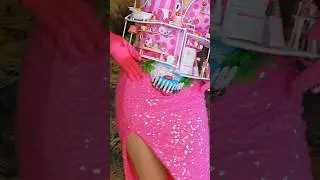 You have NEVER seen a dress like this! 💓#barbie #barbiegirl #barbiedoll #dress #dresses #handmade