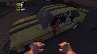 funniest way to kill the man in the yellow car. In my summer car