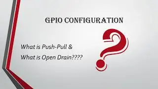 The GPIO Configuration Parameters | STM GPIO | HAL