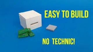 How to make a small lego safe with key -  Easy to build