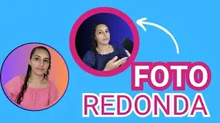 Como FAZER FOTO DE PERFIL REDONDA personalizada DENTRO DE CIRCULO PELO CELULAR COM O CANVA