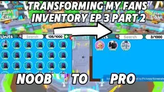 Transforming My Fan's Inventory Ep 3 Part 2🤯! Toilet Tower defense