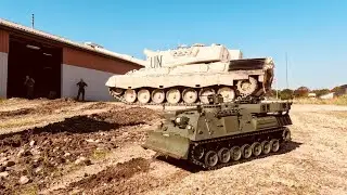 LEOPARD 1 BERGER 1:10 RC MODEL 25KG - MILITARY RC MODEL