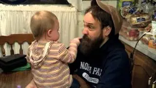 Adorable Baby Tells Grampa What's What