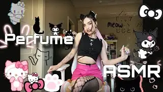 ASMR | My ENTIRE Perfume Collection ( Fast Aggressive Tapping/Scratching on Glass, Lid Sounds +)