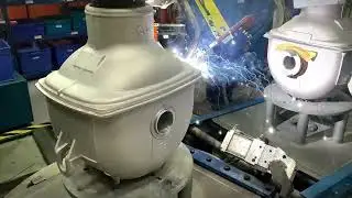 Minyue Laser Seam Tracking System For Kuka KRC2 Robot Welding Project