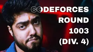 CODEFORCES ROUND 1003 (DIV. 4)