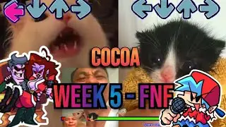 THURSTON Waffles vs TOWEL KITTEN! - Friday Night Funkin' Week 5 Cocoa Animation ft. Angry Asian Man
