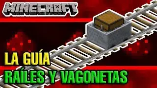 Raíles y Vagonetas Tutorial - Minecraft 1.13.2+ 1.17