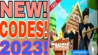 NEW CODES ⚠️TIMBER ⚠️ AUGUST 2023 !! WORKING CODES FOR TIMBER CHAMPION 2023!