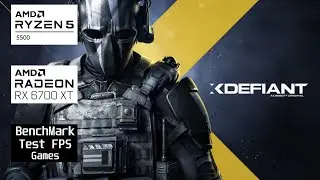 XDefiant l Rx 6700 xt & Ryzen 5 5500 l 1080p ULTRA FPSTEST#benchmark
