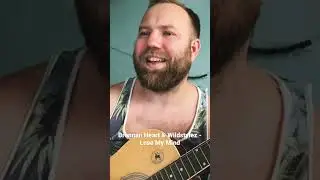 Russian guy sings a song on English Brennan Heart & Wildstylez - Lose My Mind acoustic guitar