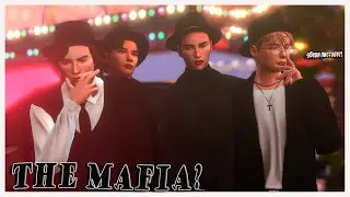 🖤The MAFIA? Создание персонажей | CAS TS4 🤍 + скачать