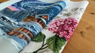 Готовые работы: Aurora Cabin DIMENSIONS. Veronique Enginger Гортензия