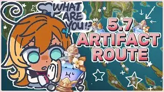 5.7 Natlan Artifact Route + Elite Enemies | Genshin Impact